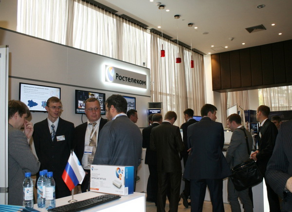 Maxet Line на стенде Ростелекома